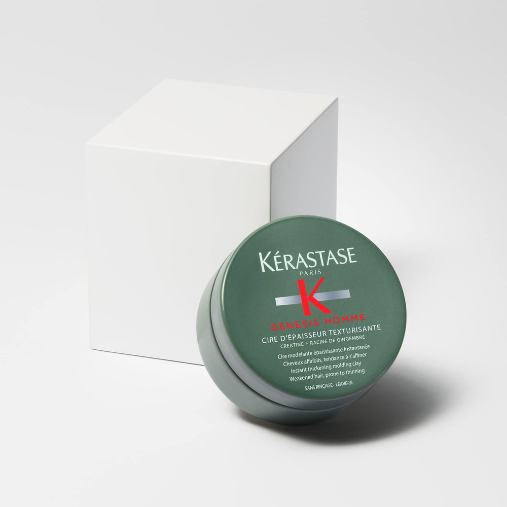 KÉRASTASE Genesis Homme, utilisation rapide avec deux doigts.