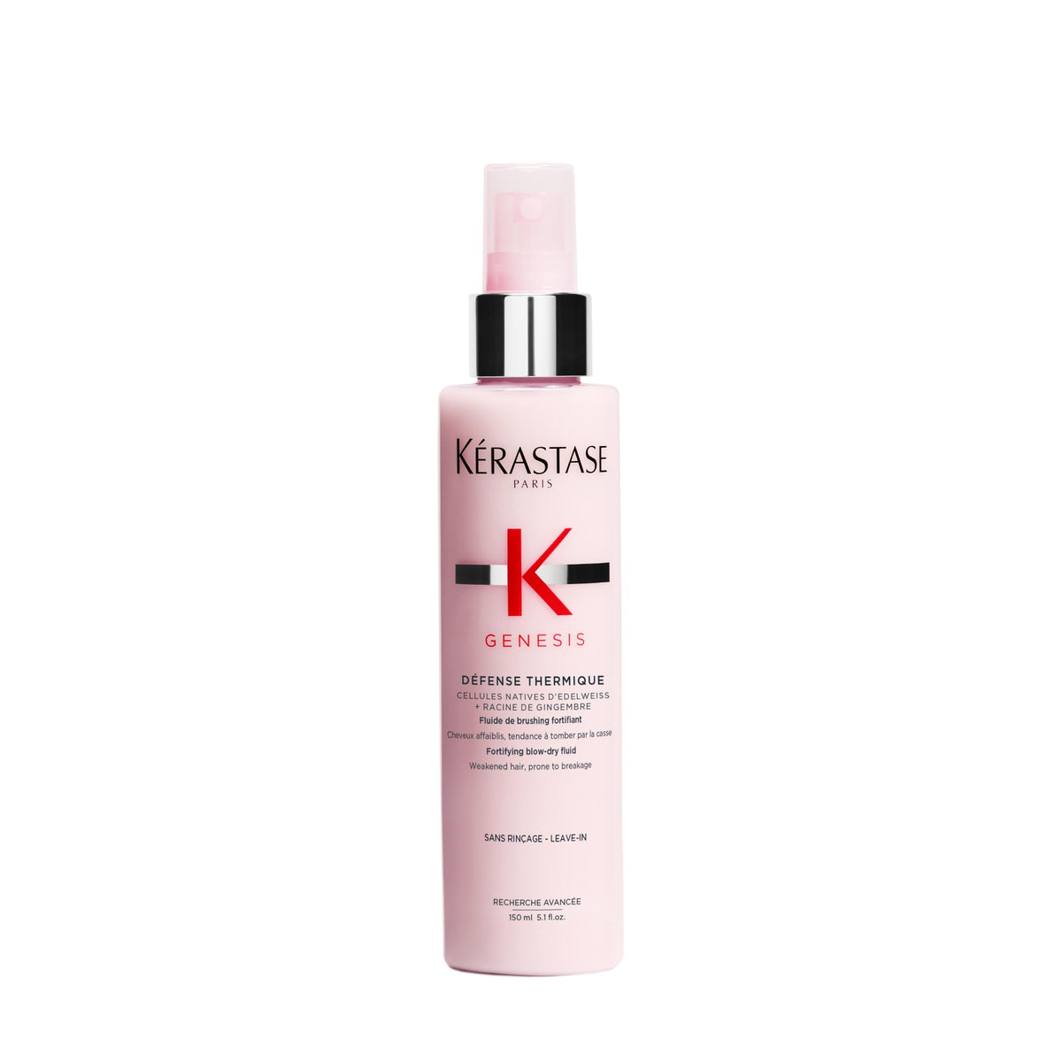 KÉRASTASE Genesis Thermique: bouteille élégante prête à protéger contre la chaleur