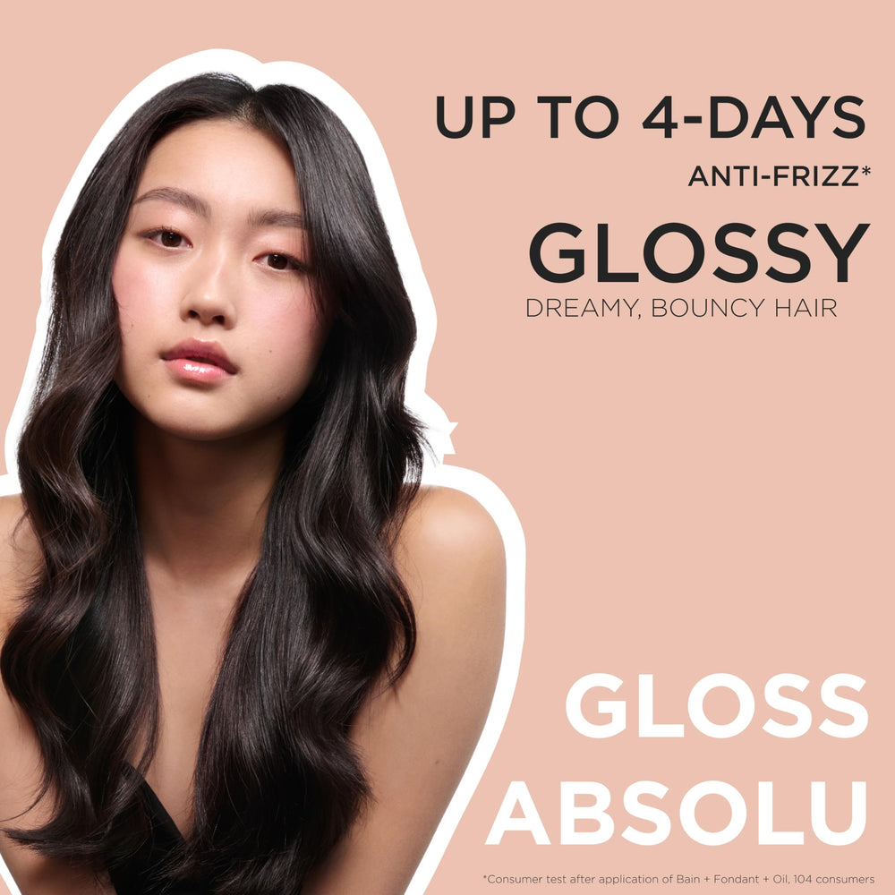 Kérastase Gloss Absolu – éclat lumineux qui attire le regard sur la chevelure.