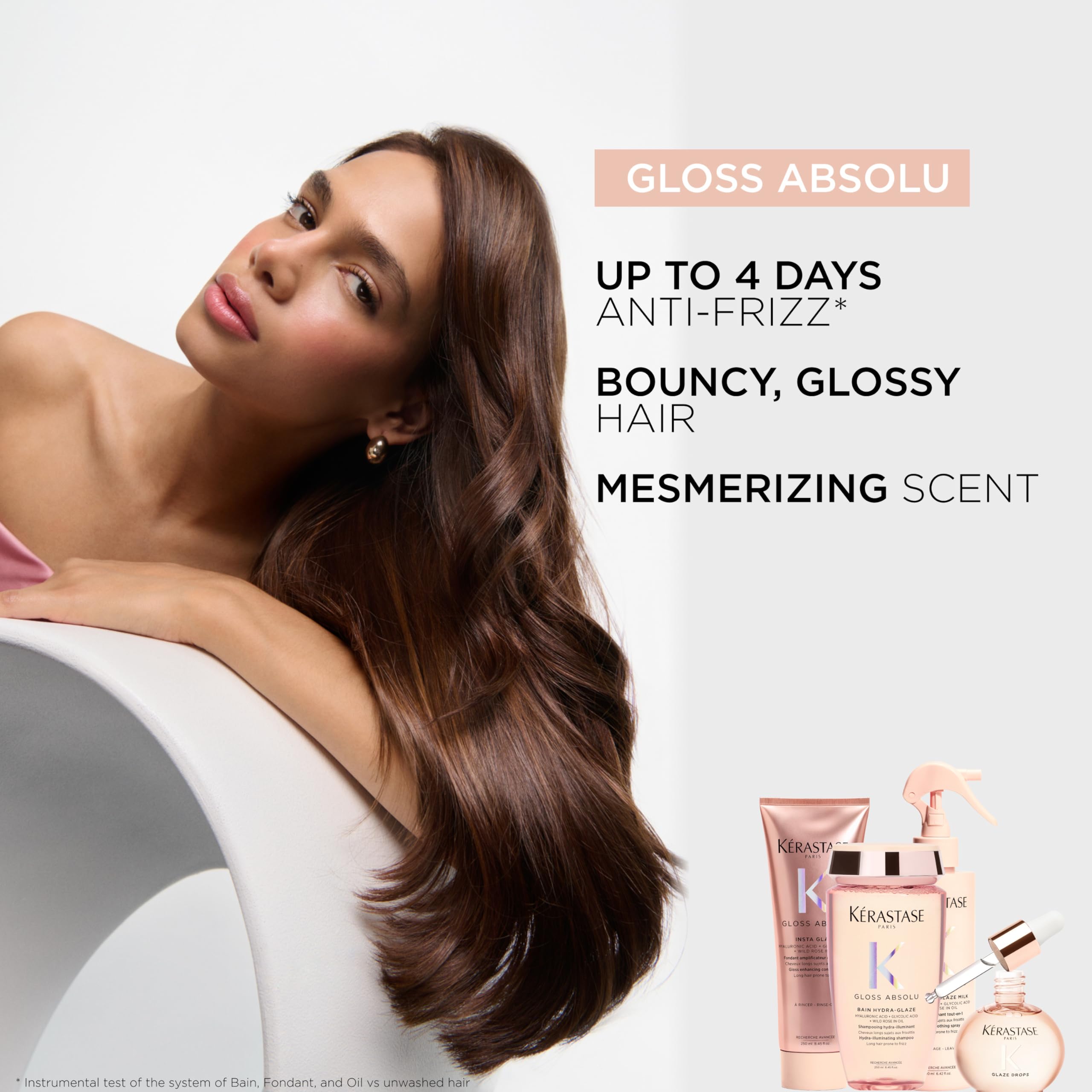 Parfum sensoriel lors de l’application Gloss Absolu.