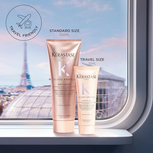 Gloss Absolu, texture crème hydratante, démêlage facilité.