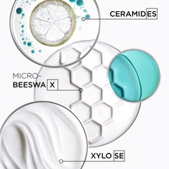 Kérastase L'incroyable Blowdry Serum – démonstration d'application manuelle pour prévenir les frisottis.