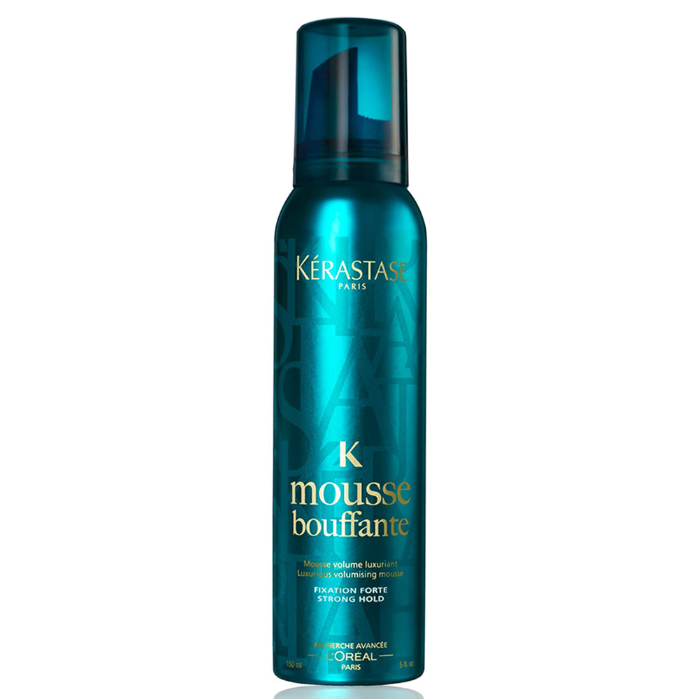 Kerastase Mousse Bouffante — bouteille du produit, prête pour un volume léger