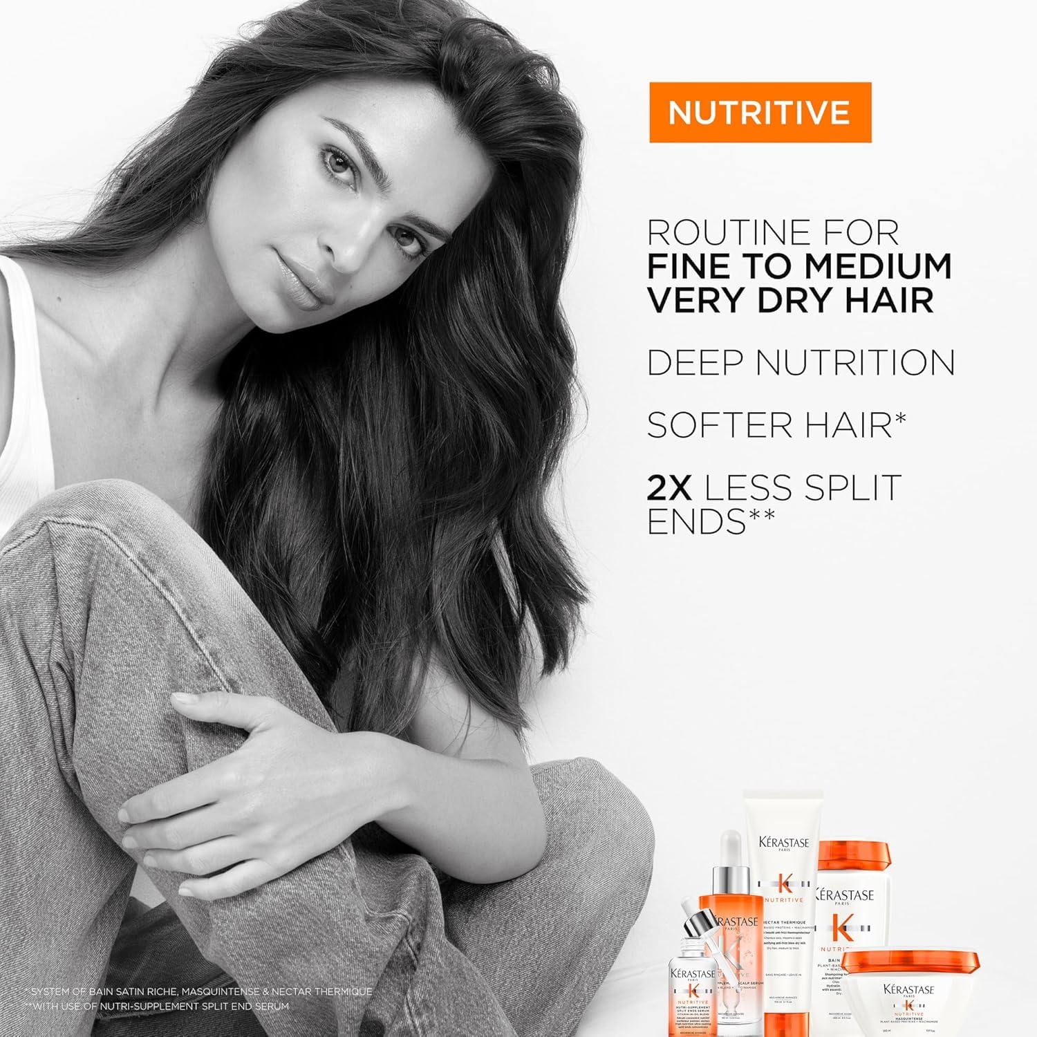 Kérastase Nutritive Sérum – Soin après-shampooing pour les longueurs