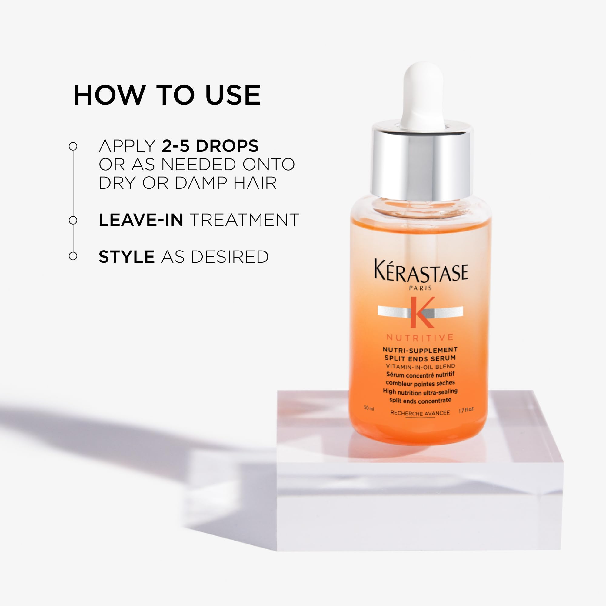 Kérastase Nutritive Sérum – Niacinamide scelle l’hydratation durable