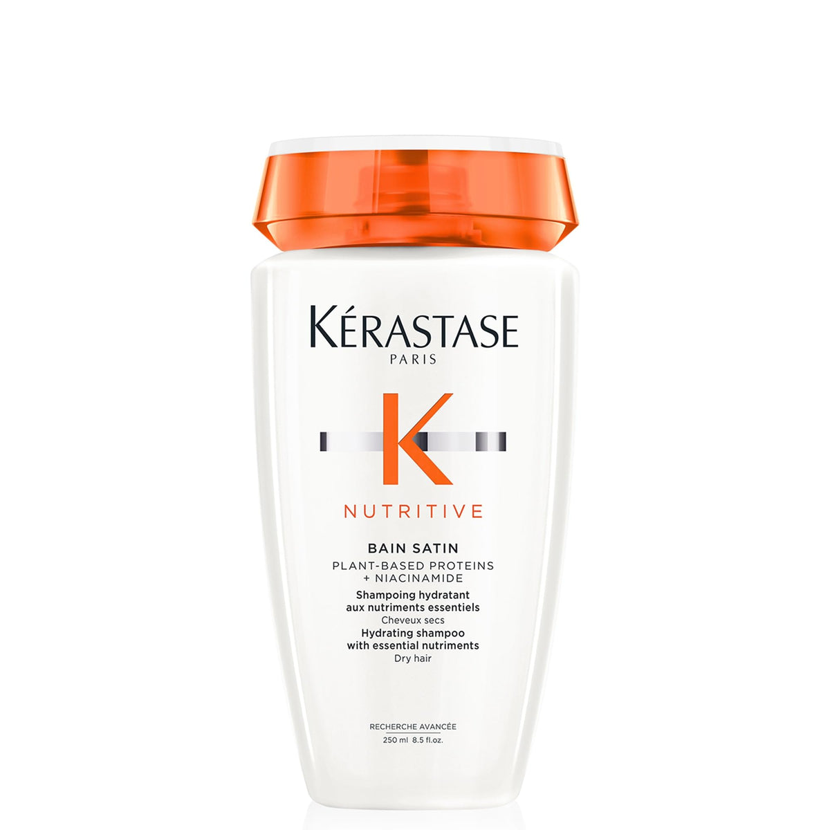 KÉRASTASE Nutritive Shampoing Hydratant Doux: nettoie et hydrate en douceur.