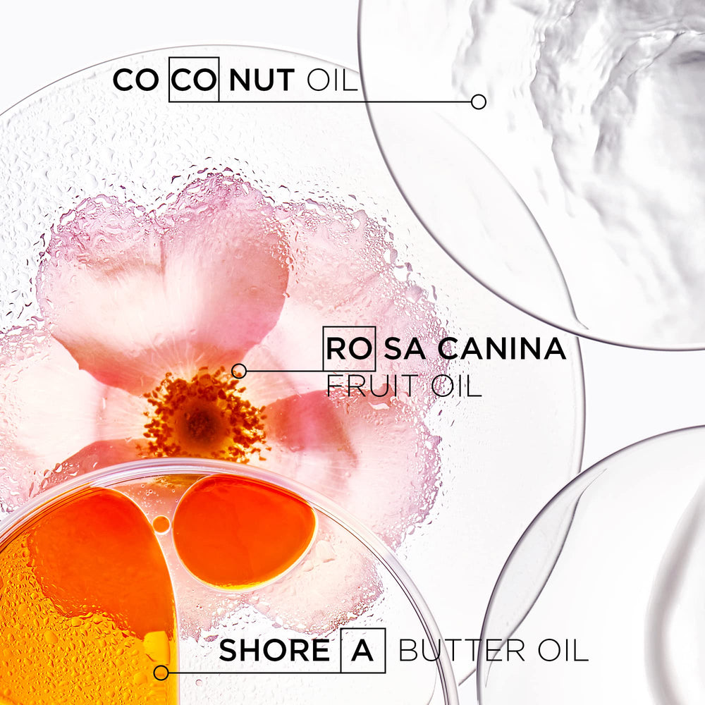 Ingrédients clés: beurre de Shorea et huile de coco nourrissants.