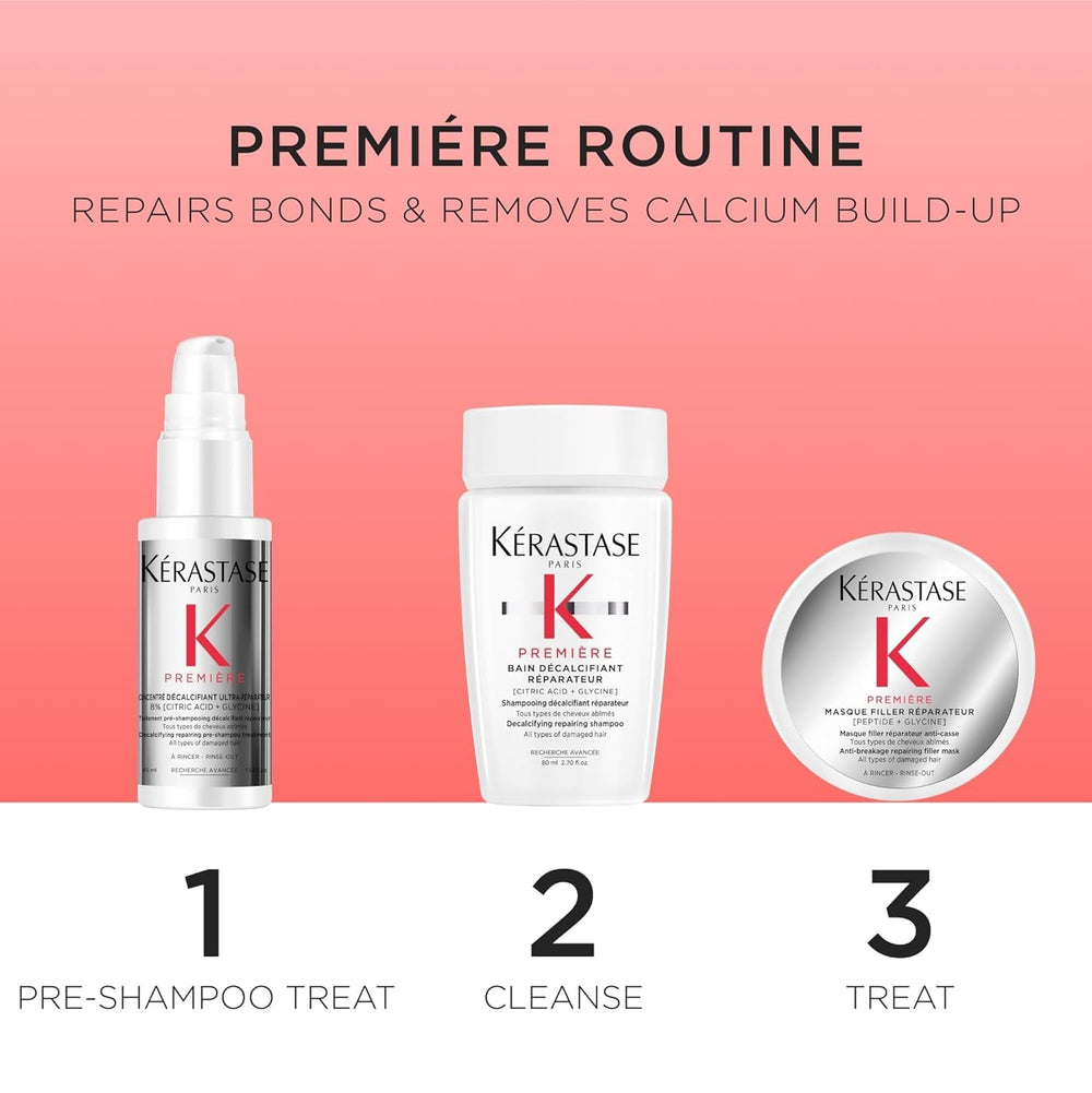Kerastase Premiere application en douche, soin rapide en 5 minutes.