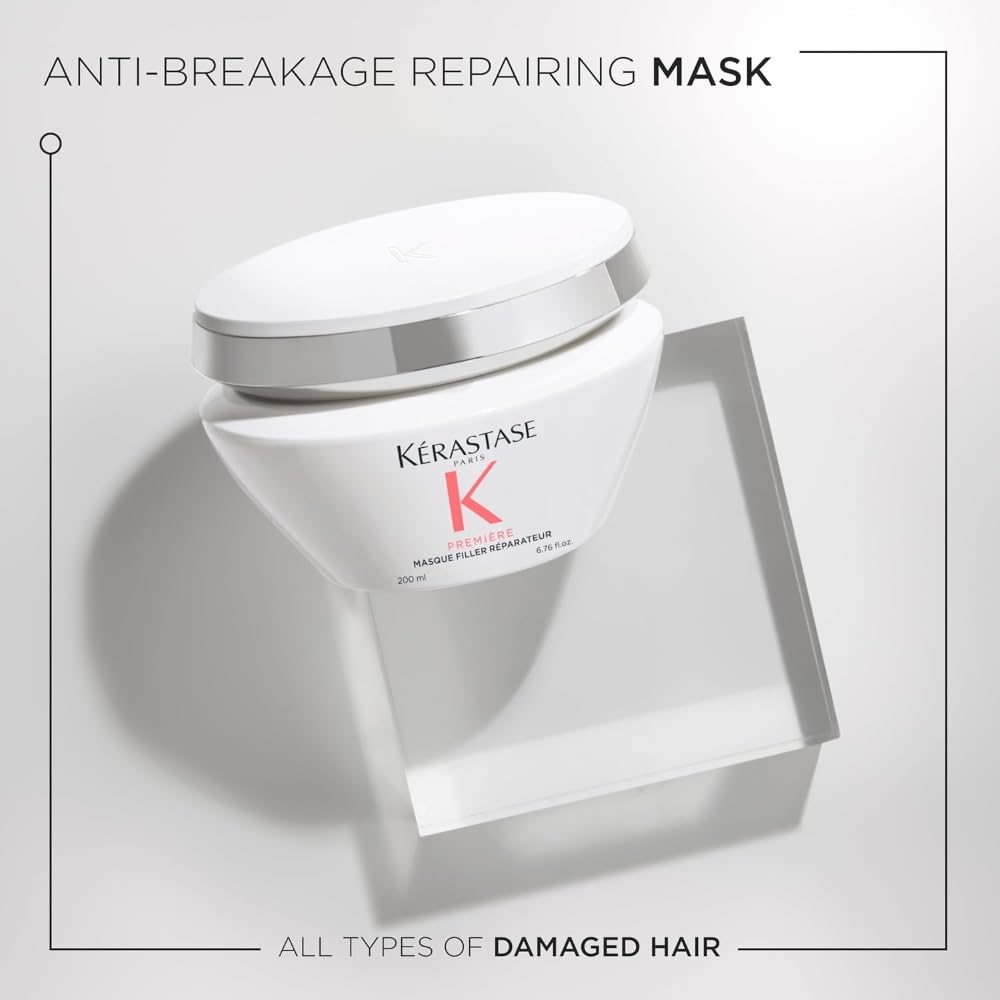 Kerastase Premiere Masque Anti-Casse texture crème soyeuse pour cheveux