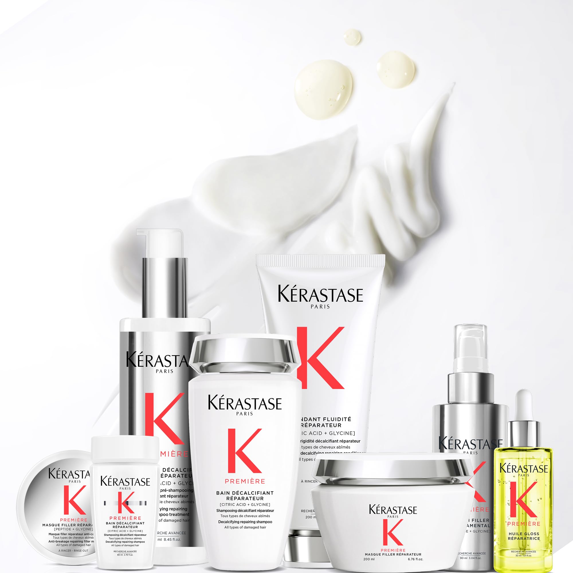 Kerastase Premiere Repair : ambiance salle de bain, moment de soin.