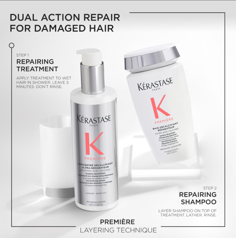 Kerastase Premiere – brillance accrue après rinçage et séchage