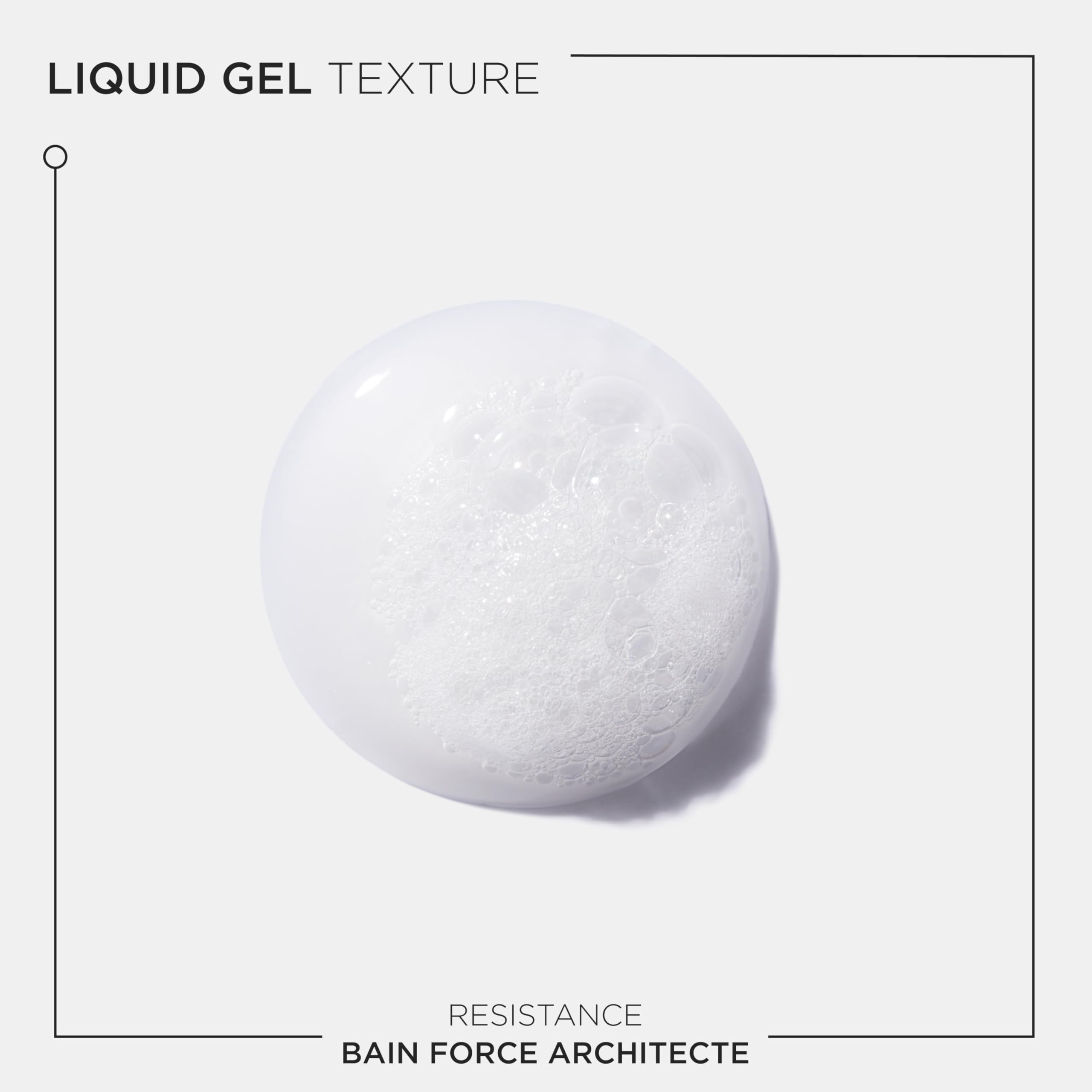 Kérastase Résistance Bain Force Architecte, design d'emballage pratique et recyclable.