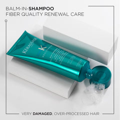 Kerastase Resistance Bain Therapiste étiquette – formulation premium pour réparer les fibres