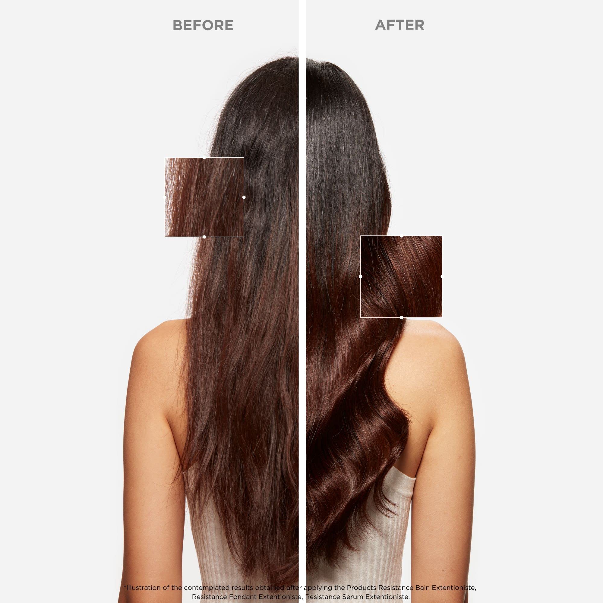 Application sur cheveux mouillés pour démarrer le soin.