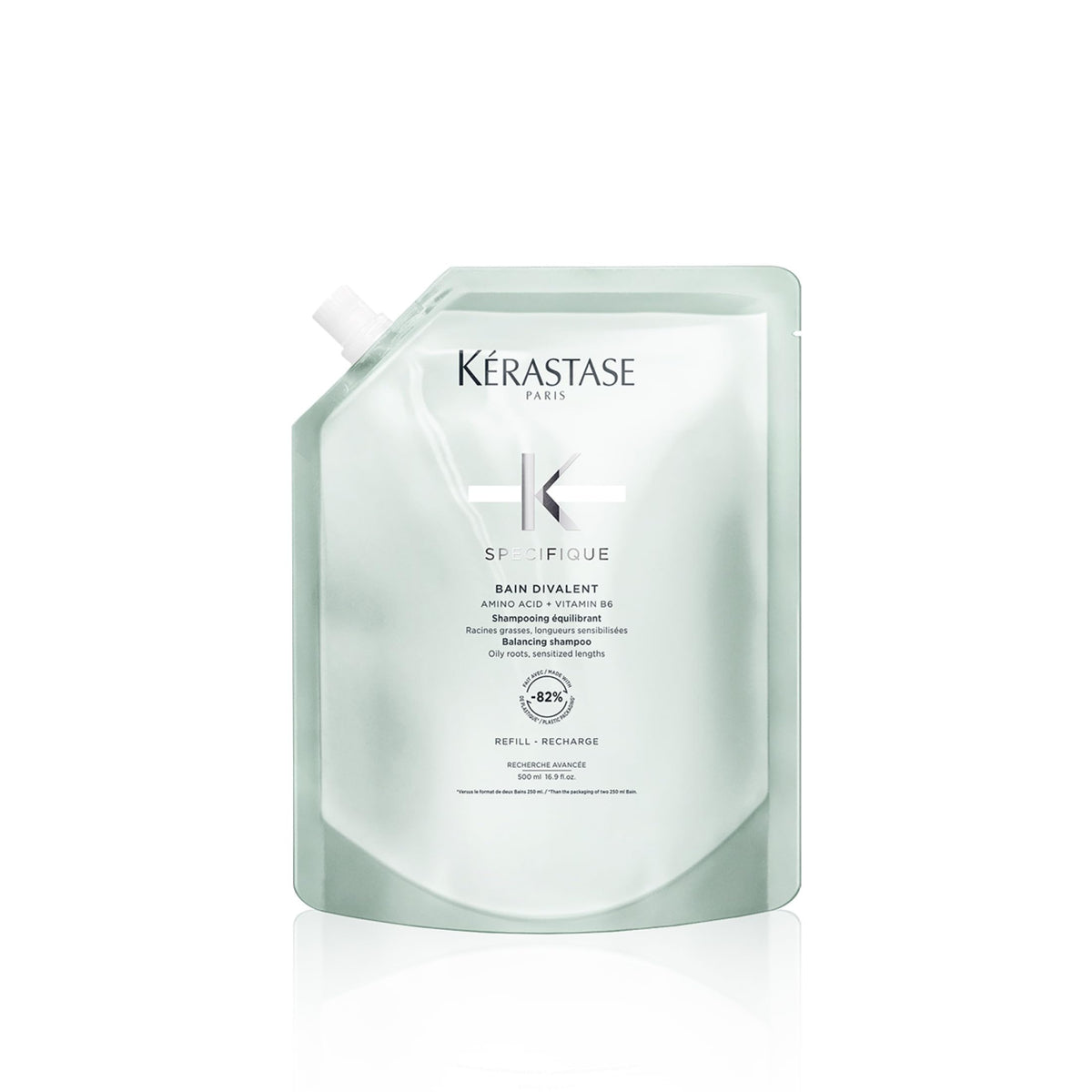 Kerastase Specifique Refill Bouteille: équilibre cuir chevelu et hydratation des pointes.