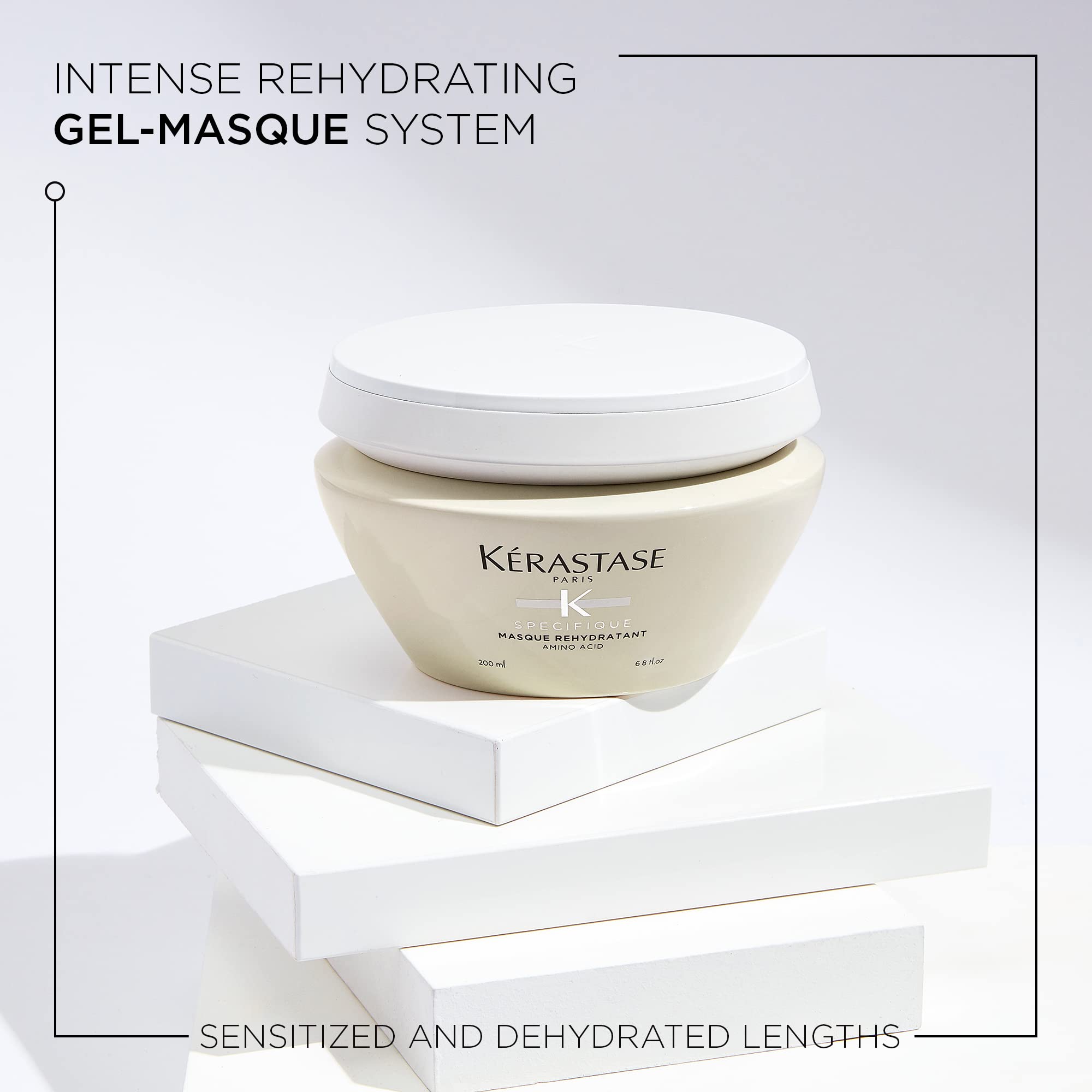 KÉRASTASE Specifique Rehydratant – texture gel légère facilitant le démêlage.