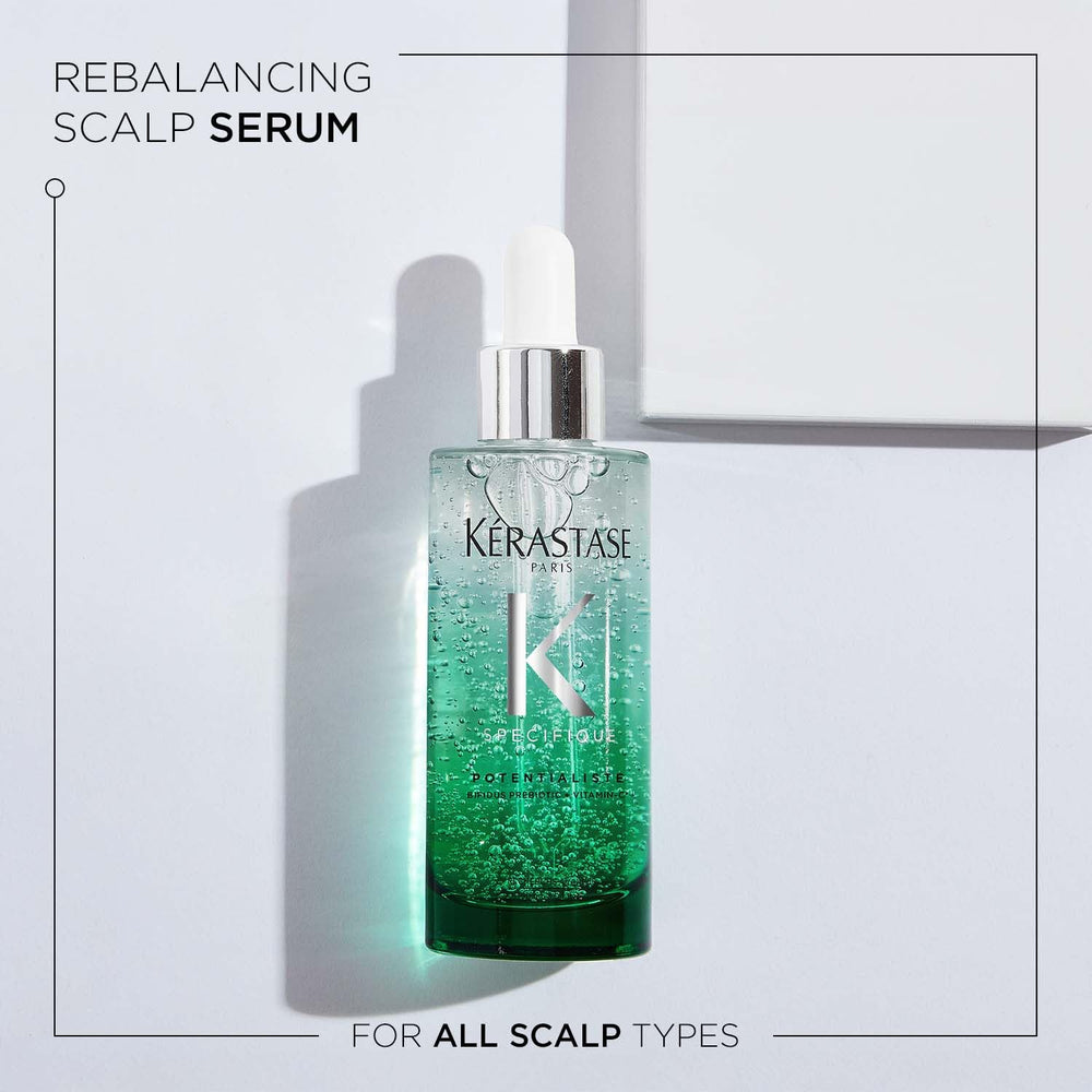Texture gel du sérum, absorption rapide et sensation de fraîcheur.
