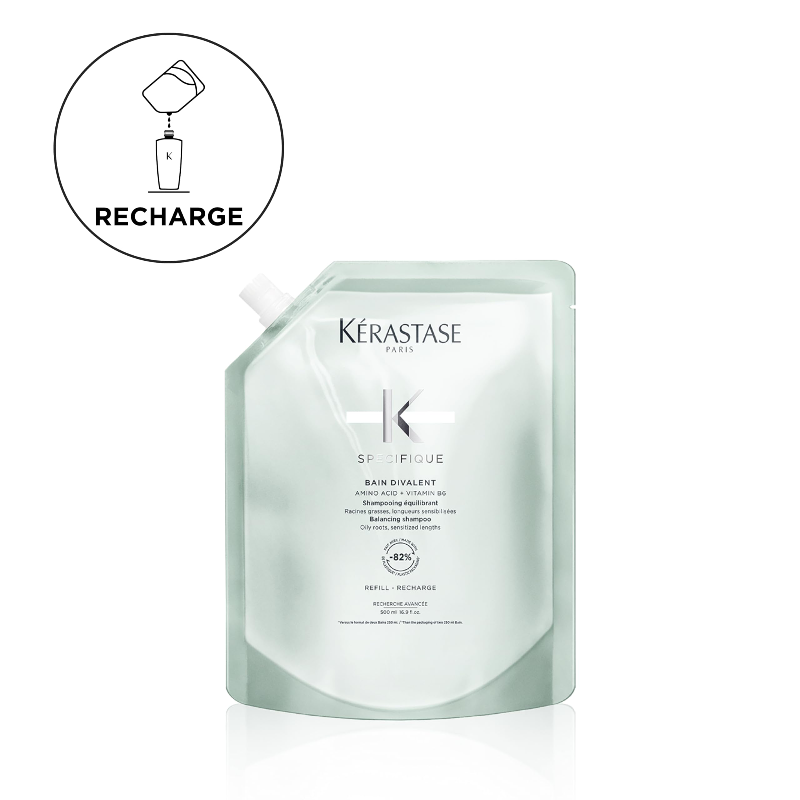Kerastase Specifique Texture Crèmeuse: lavage en douceur respectant les longueurs.