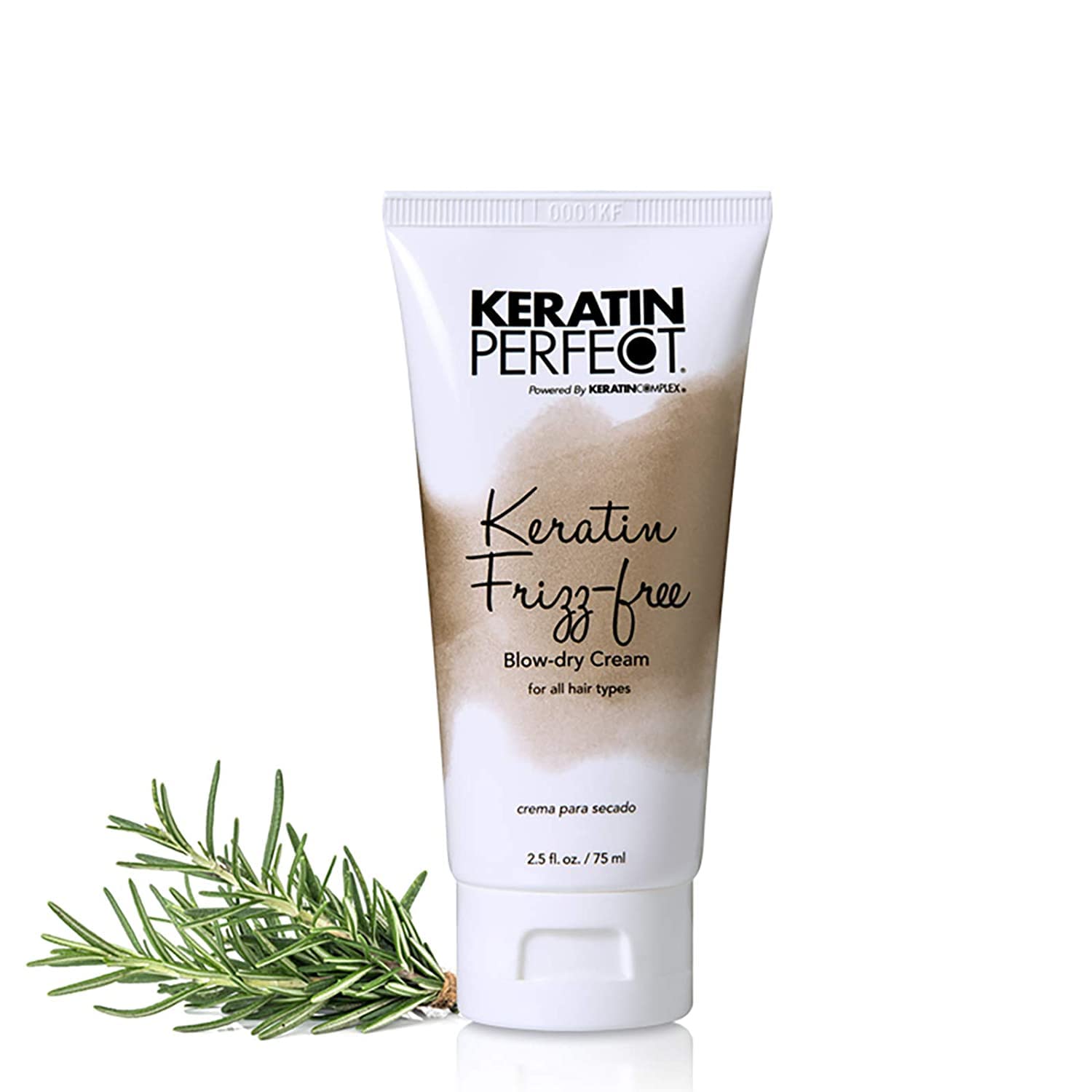 Keratin Perfect KP Frizz-free, dompte les frisottis: cheveux plus faciles à coiffer.