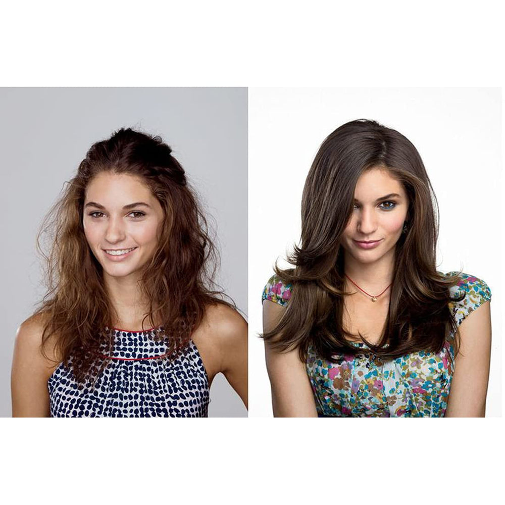 KERATIN RESEARCH – Cheveux lisses après traitement pour facilité de coiffage.