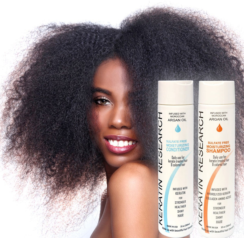 Keratin Research routine-post-traitement utilisation quotidienne envisageable.