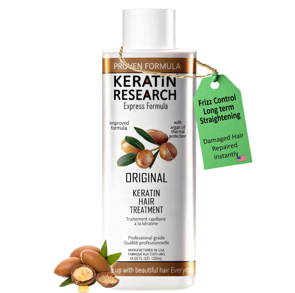 Keratin Research : traitement kératine brésilien en 120 ml pour un lissage durable.