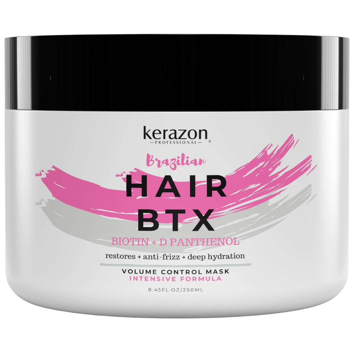 Kerazon BTX lissage brésilien – flacon, soin sans odeur et douceur.