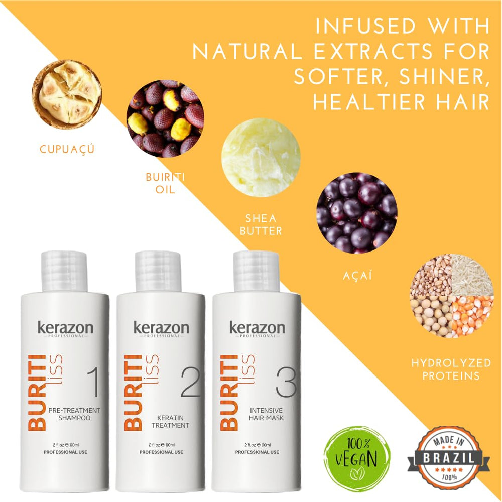 Kerazon Buriti Liss Kit – Aucun temps d’attente, routine simplifiée.