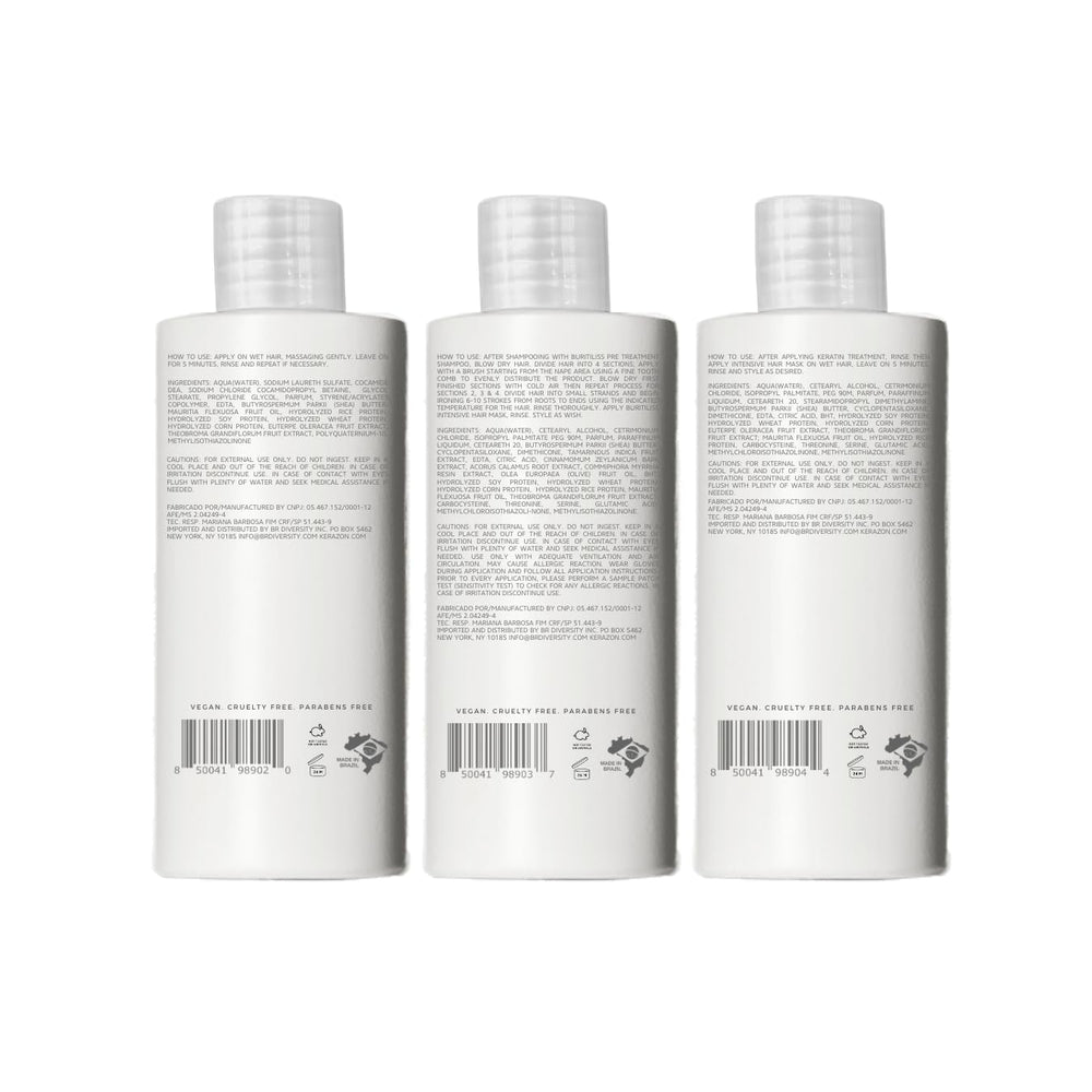 Kerazon Buriti Liss Kit – Compatibilité avec colorations et traitements chimiques.