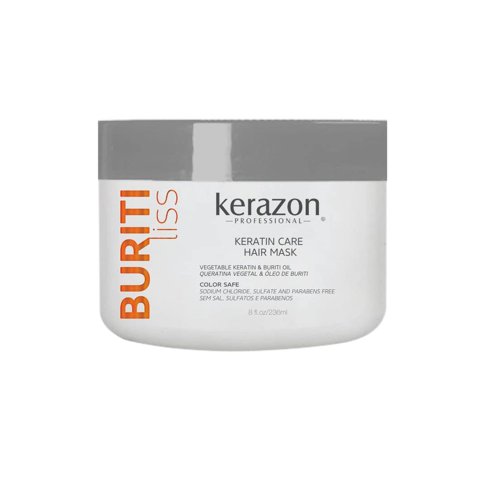 Kerazon Professionnel Masque Anti-Frisottis Buriti bouteille : hydratation et douceur quotidiennes