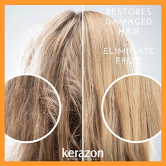 Kerazon Professionnel Masque Anti-Frisottis Buriti demelage facile apres application