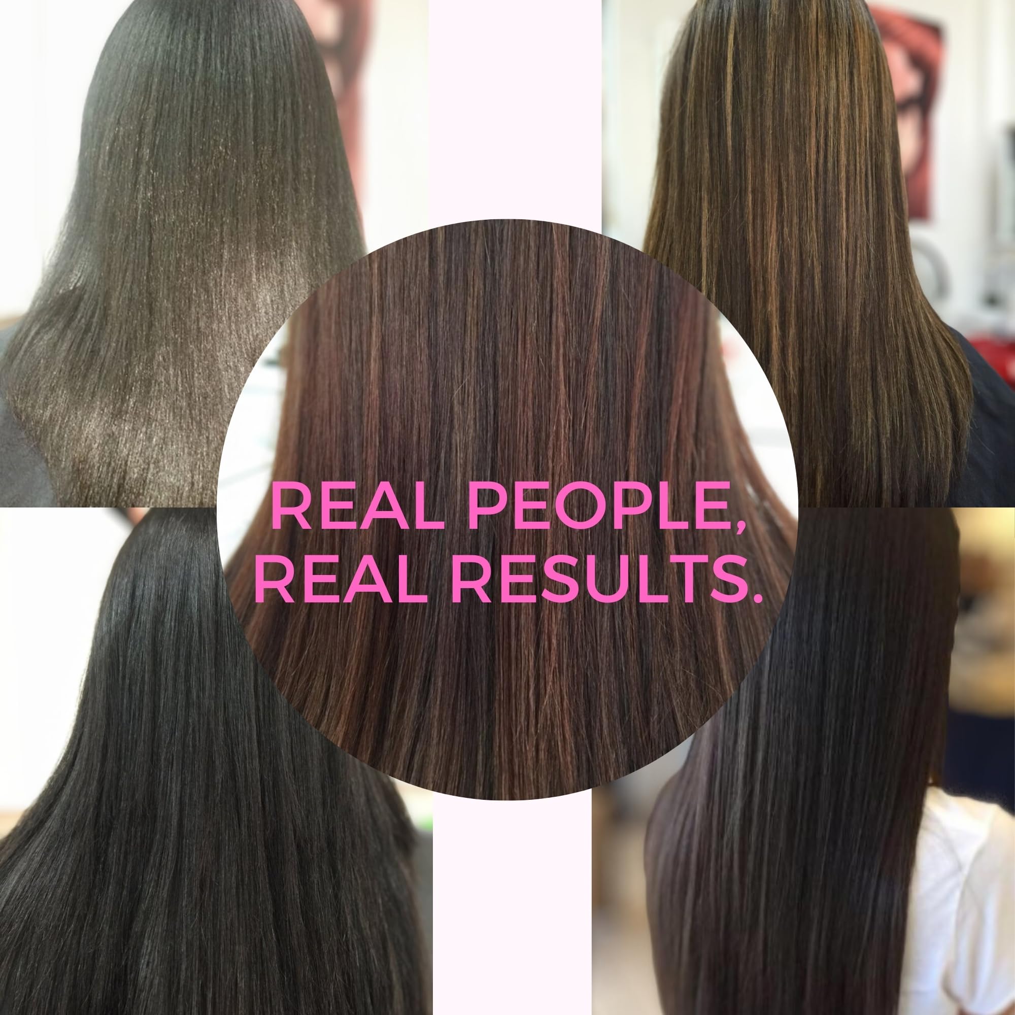 Kerazon volume durable – cheveux plus volumineux et vibrants après traitement.