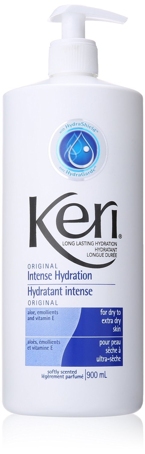 Lotion Keri Original – flacon, hydratation intense, texture douce et parfum léger pour une peau confortable.