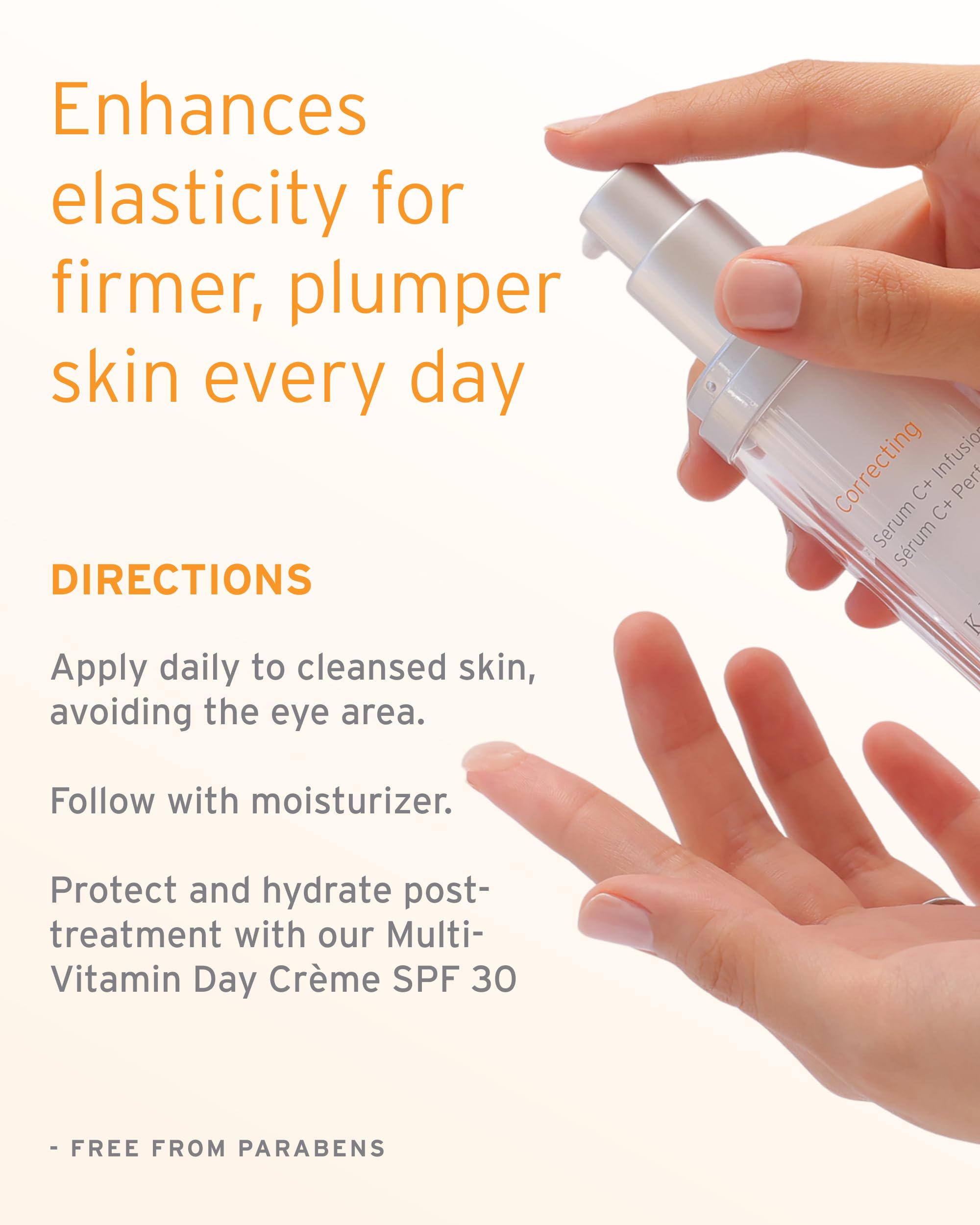 Kerstin Florian Serum C Infusion – gros plan sur la texture fluide et brillante.