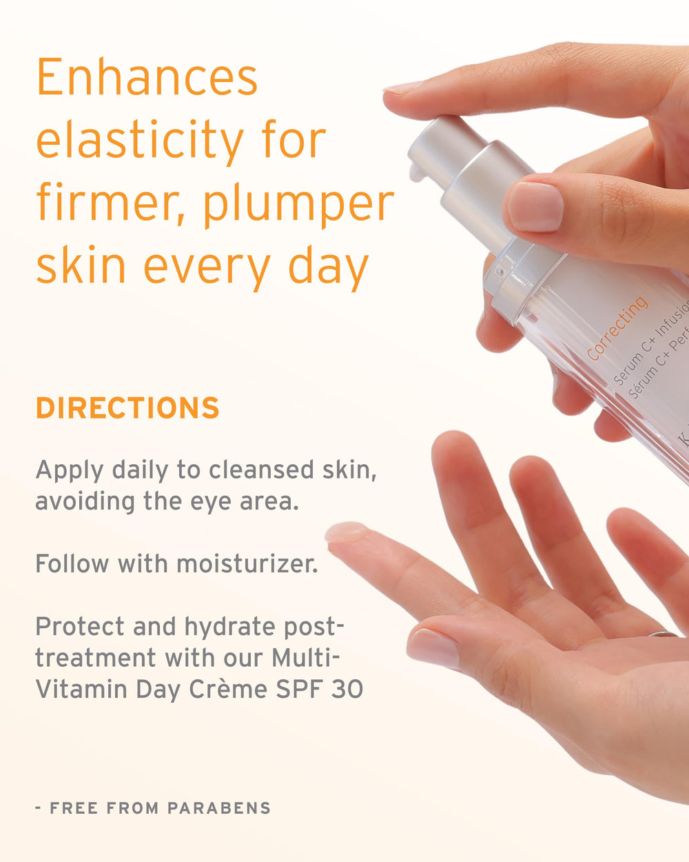 Kerstin Florian Serum C Infusion – gros plan sur la texture fluide et brillante.