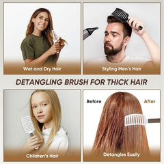 Brosse Kertiberif – rangement facile avec trou et systeme magnetique.