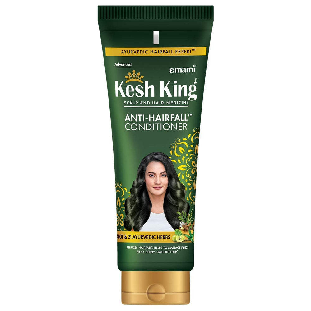 KESH KING Après-shampooing Anti-Chute – bouteille présentée, soin fortifiant pour cheveux fragiles et fins.