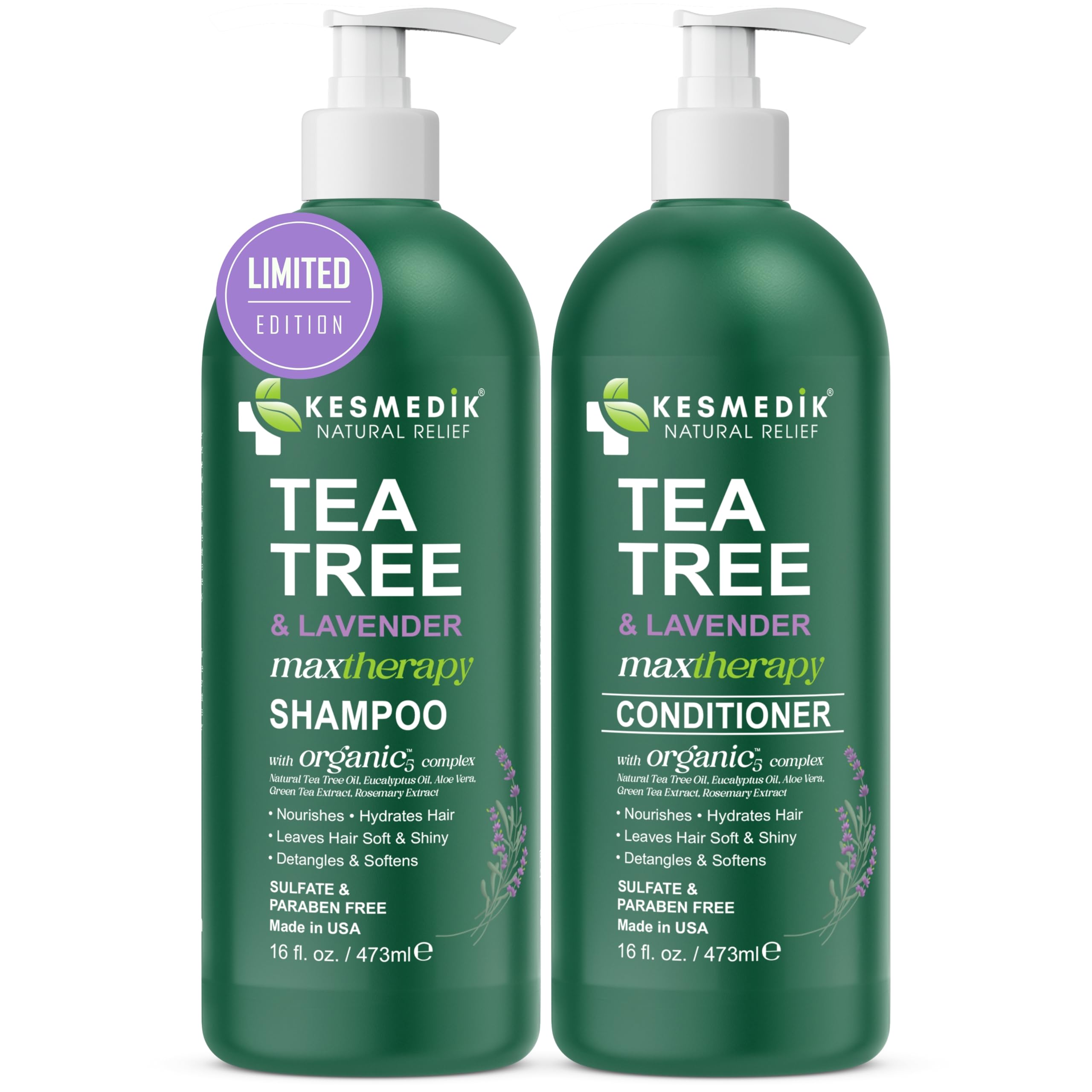 KESMEDIK cheveux après shampoing lavande: cheveux propres, brillants et faciles à coiffer