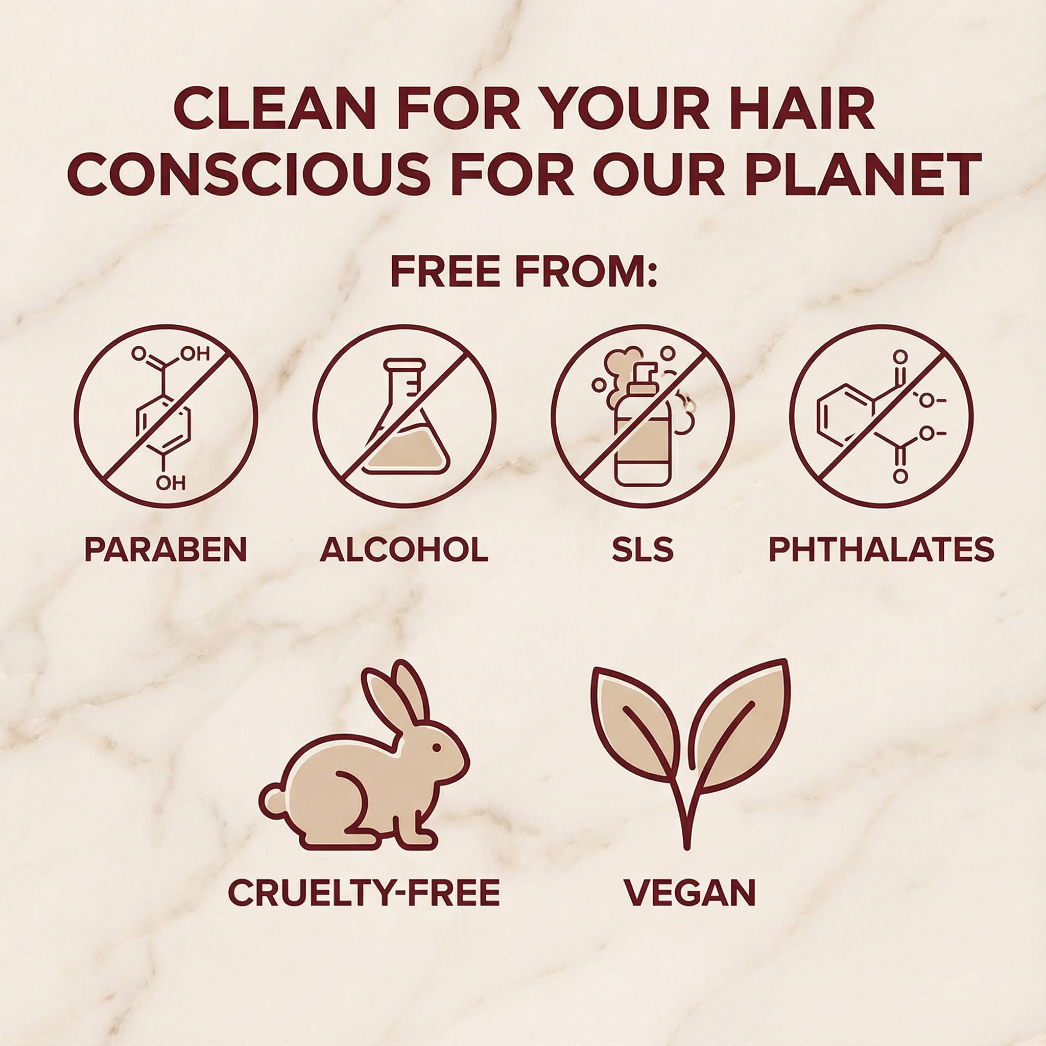 Formulation Kevabin sans sulfates, parabènes et phtalates.