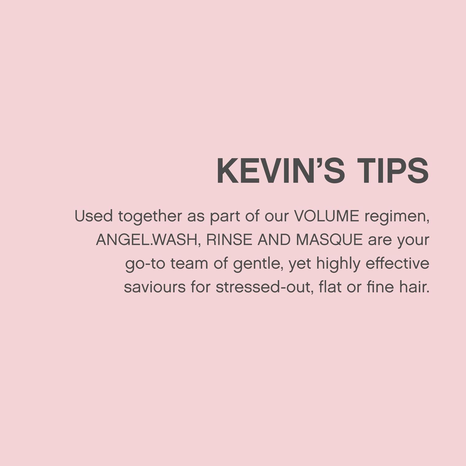 KEVIN.MURPHY ANGEL.RINSE: application rapide qui nourrit sans alourdir