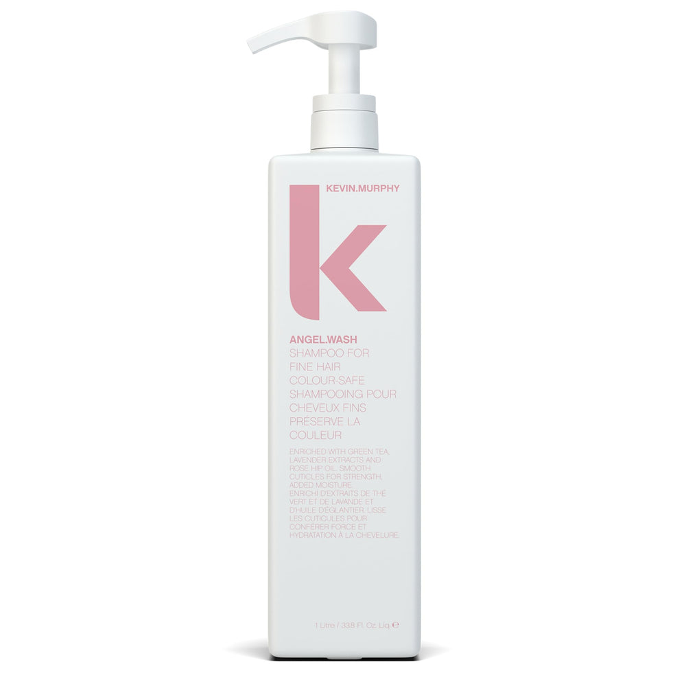 Bouteille KEVIN.MURPHY Angel.Wash pour cheveux fins et colorés, soin restaurateur