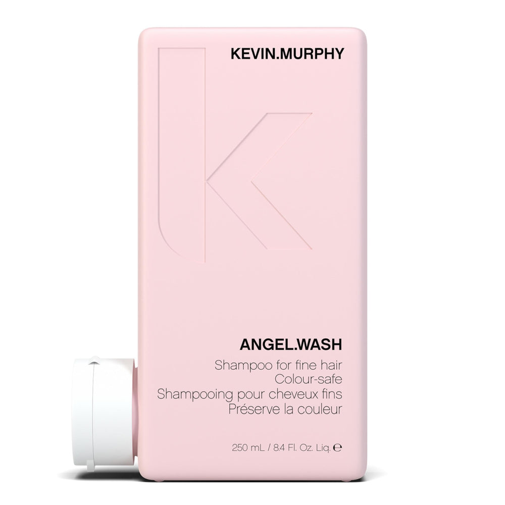 ANGEL.WASH de Kevin.Murphy, bouteille élégante, cheveux fins colorés revitalisés en douceur.