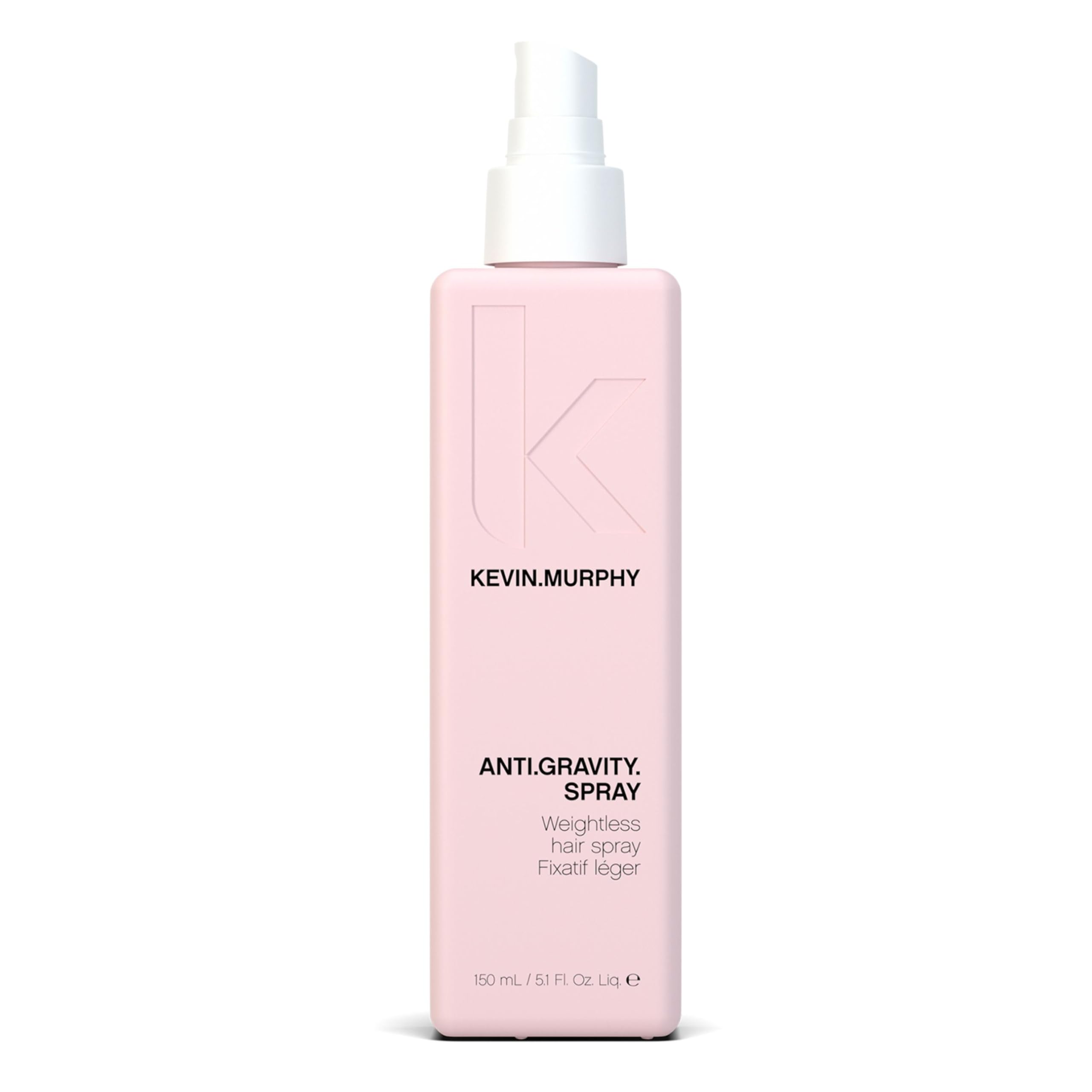 KEVIN.MURPHY ANTI.GRAVITY.SPRAY sur flacon-lustre: brillance légère et tenue durable