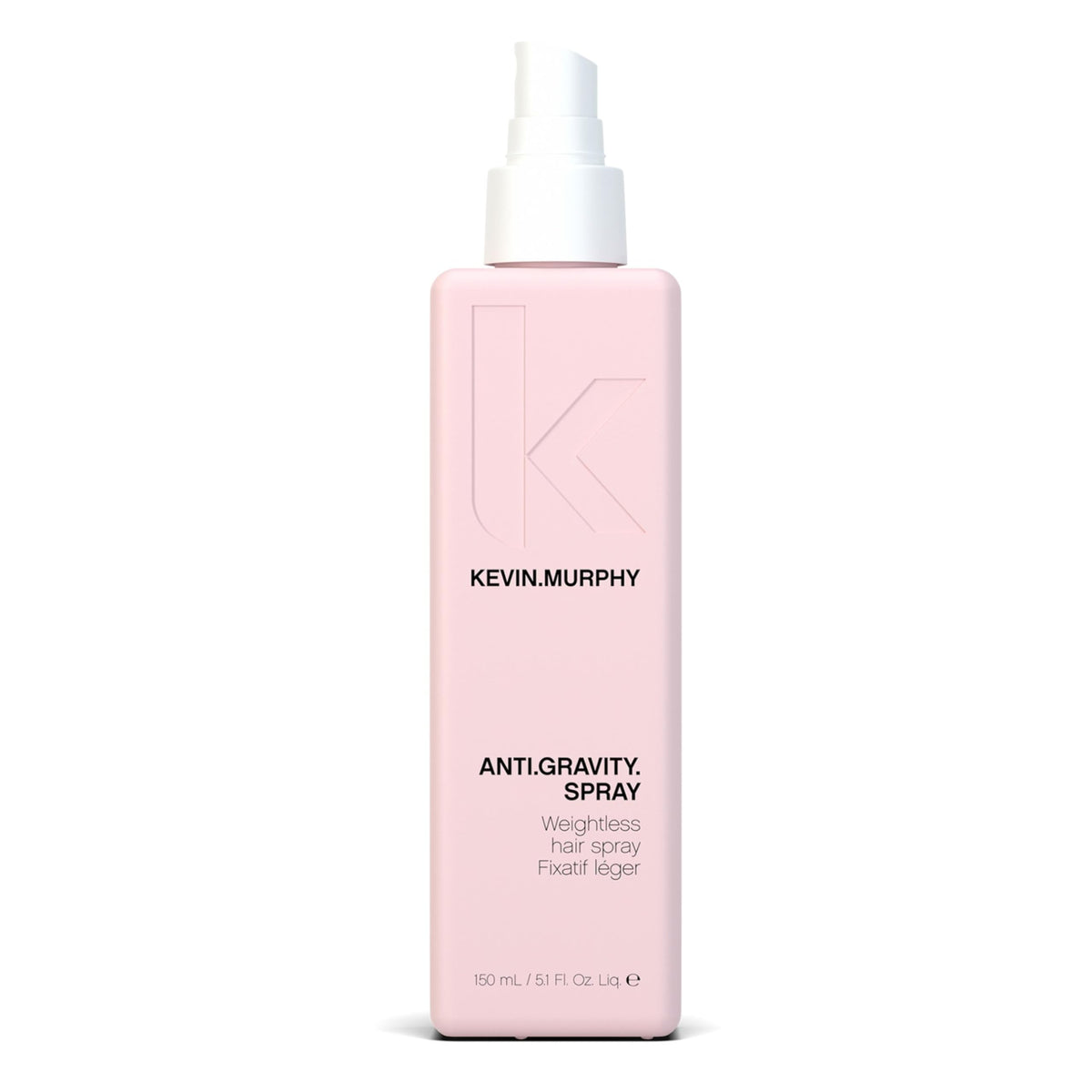 KEVIN.MURPHY ANTI.GRAVITY.SPRAY sur flacon-lustre: brillance légère et tenue durable