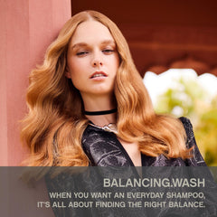 KEVIN.MURPHY Balancing.Wash, texture crème-lavante offrant purification douce du cuir chevelu.
