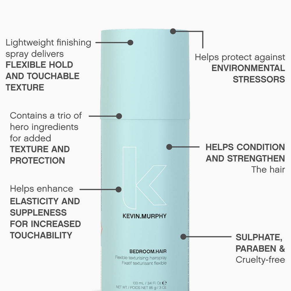 Kevin Murphy Bedroom Hair: finition légère et flexible sur les cheveux.