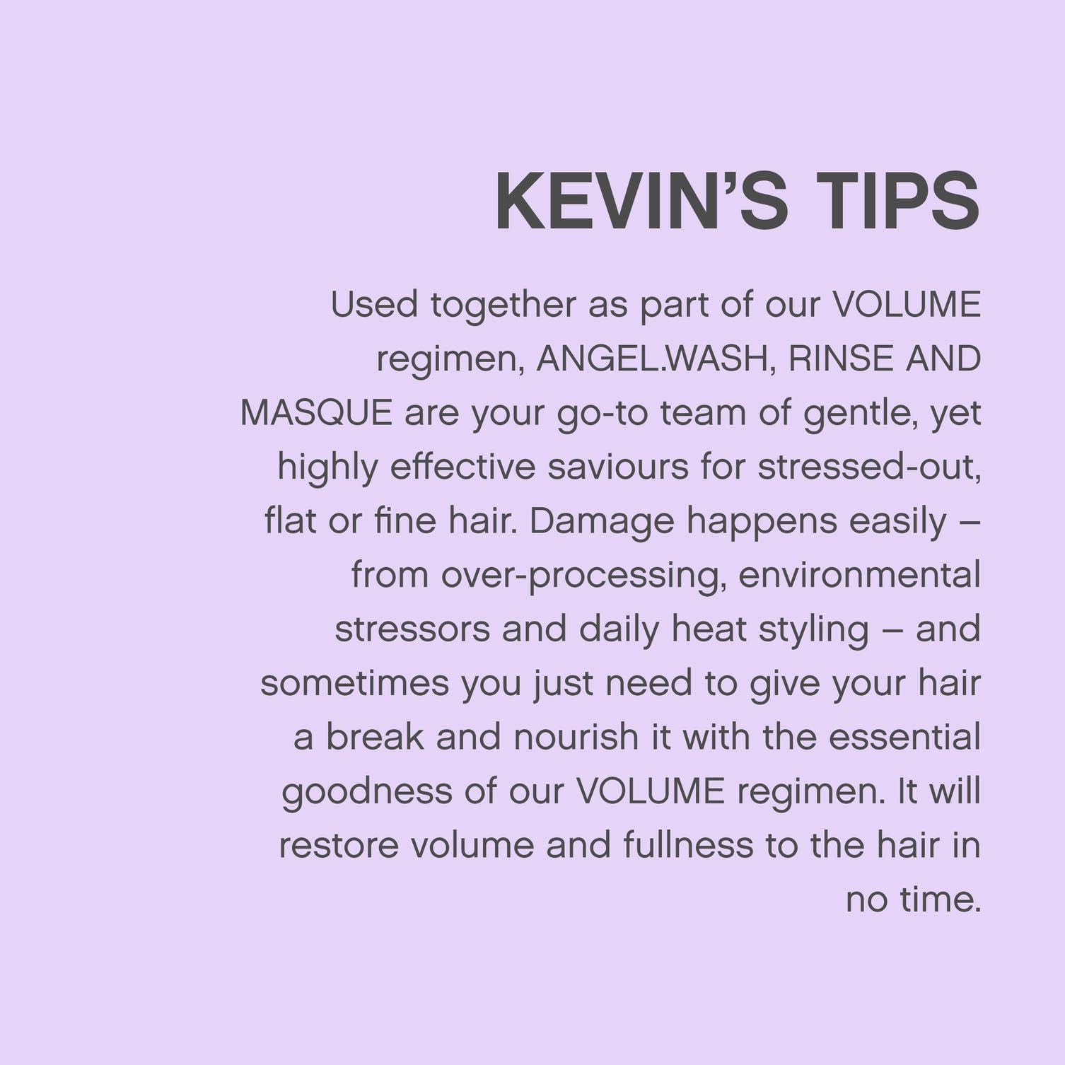 KEVIN.MURPHY Blonde.Angel duo — cheveux brillants après lavage