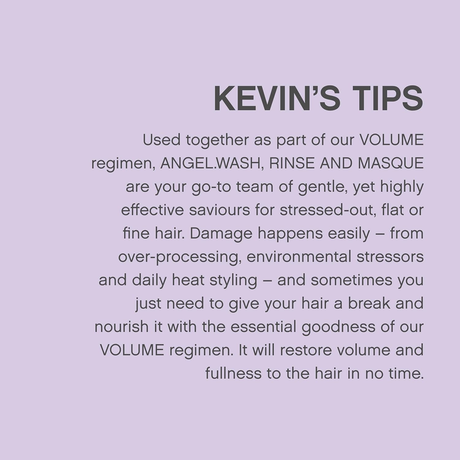 Cheveux colorés sous lumière, brillance améliorée après KEVIN.MURPHY Blonde.Angel.Wash.