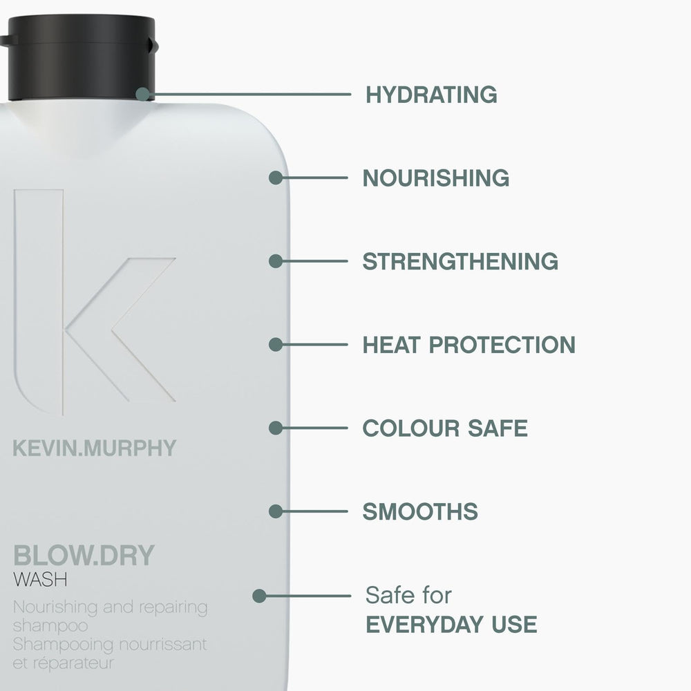 KEVIN.MURPHY BLOW.DRY WASH – protection contre la chaleur pendant le séchage.
