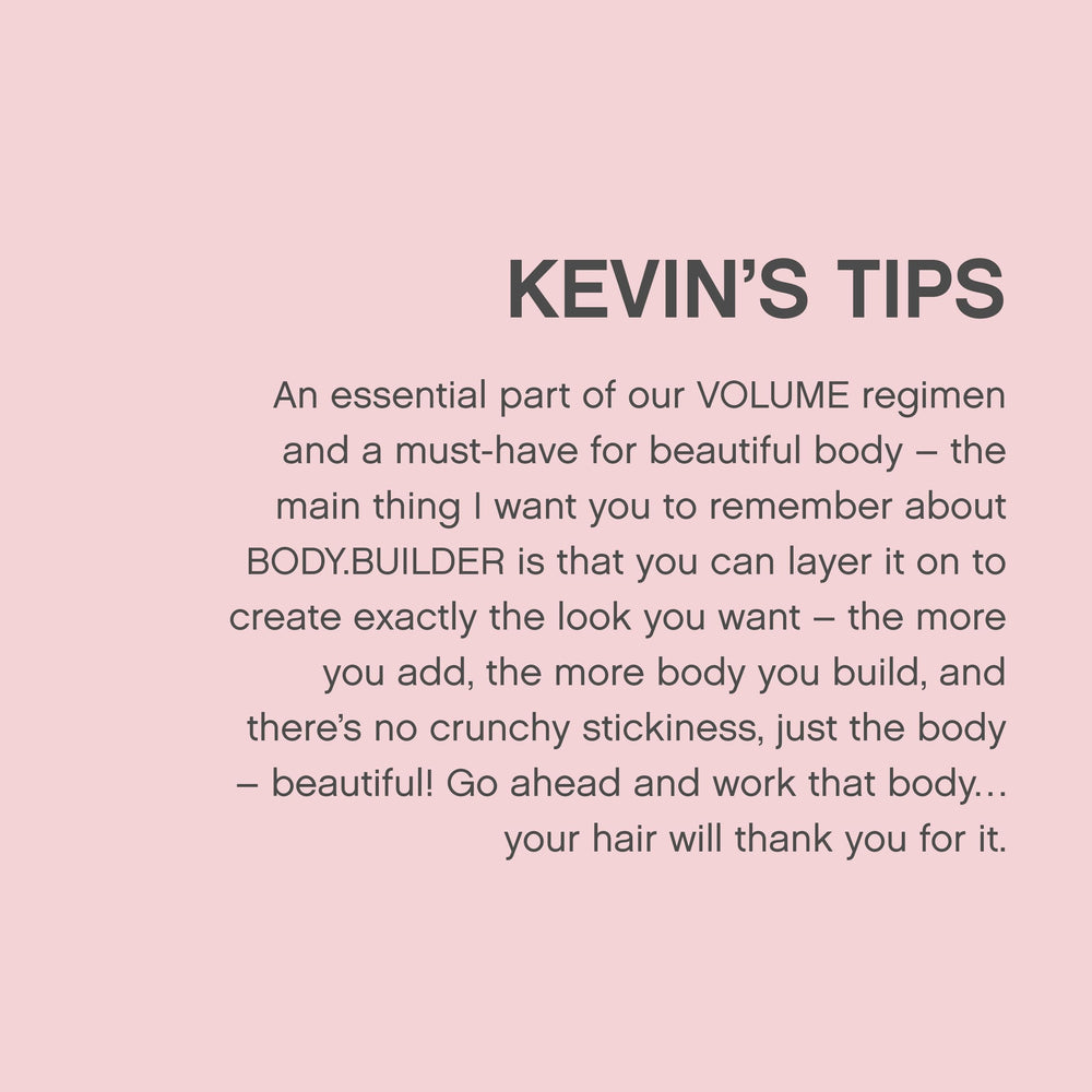 KEVIN.MURPHY BODY.BUILDER sans-sulfates respecte cheveux et cuir chevelu